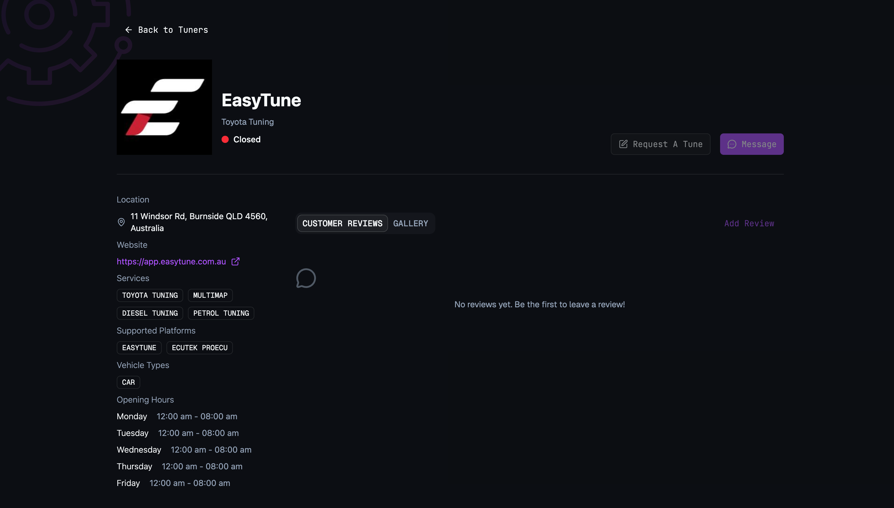 Show case your tuning profile